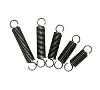 2 Pcs 65Mn Tension Spring Opening Draw Spring Strong S hook Wire Diameter 2 mm OD 13 mm Length 200 mm