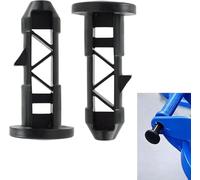 2 Pcs 65x20mm Wheelie Bin Lid Hinge Pins for 120L & 240L Bins | Supports Lid Opening Hooks, Durable Weatherproof Plastic, Hideaway Bin Systems, Household & Commercial Use