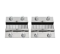 2 Pcs 75mV DC Current Measuring Shunt Resistor, Ammeter Shunt with High Accuracy 0.5 Class, Manganin External Shunt for Power Supply Control Circuits, Rated 1000A - 2000A (1500A)