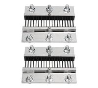 2 Pcs 75mV DC Current Measuring Shunt Resistor, Ammeter Shunt with High Accuracy 0.5 Class, Manganin External Shunt for Power Supply Control Circuits, Rated 1000A - 2000A (2000A)