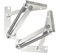 2 PCS 80 Degree Foldable Cabinet Hinges,Spring Hinges Lifting Brackets