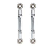 2 Pcs 8mm Steering Tie Rod Kit, ATV Steering Tie Rod Ball Joint Durable Quad Bike Parts for 49cc Electric Mini ATV Go Kart