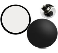 2 Pcs 95mm Adhesive Dashboard Mat Mounting Disc,3.74" Universal Suction Cup Mounting Disc for Dashcam Windshield Mount,GPS,Tablet,Car Phone Holder Base with Adhesion,Black(Red on White Background)