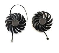 2 Pcs 95MM PLD10010S12HH 4-Pin DC 12V RTX3060 GPU Graphics Card Fans, Suitable For MSI RTX 3070 3060 3060Ti VENTUS 2X OC Cooling (Color : 2Pcs)