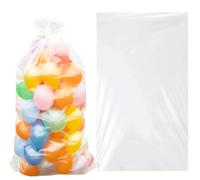 2 Pcs 98.4 x 59 Inches Large Balloon Bags for Transport, Clear Giant Storage Bags Large Clear Balloon Drop Bag for Transport Birthday Wedding Gender Reveal Graduation Party Supplies