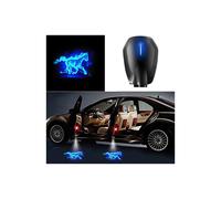 (2 Pcs, A) Car Door USB Charging LED Wireless Welcome Light Laser Projector Logo