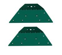 2 Pcs A-Frame Bracket for Swing Set, EZ Frame Wooden Swing Beam Support, Swing Set Hardware Accessories for Outdoor Playground, Green