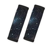 2 Pcs a Set Comfort Neoprene Constellation Star Clusters Galaxies Handle Wrap Grips for Travel Bag Luggage Suitcase Door Handle