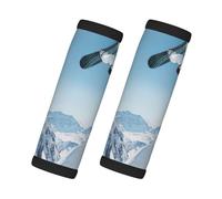 2 Pcs a Set Comfort Neoprene Sports Ski Handle Wrap Grips for Travel Bag Luggage Suitcase Door Handle