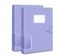2 Pcs A4 Portfolio Binder Display Book Folder 60 Pocket Document for Project Presentations Professional File Storage Clear View Cover Ideal for Students & Office Use