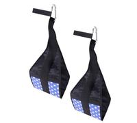 2 Pcs Abdominal Cantilever Belt Hanging Ab Strap Fitness Training | Oxford Cloth and Metal Construction, Carabiner Attachment, Ankle Lifting Support, Suitable for Apartment Workouts and Office