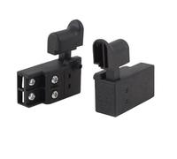 2 Pcs AC 250V 10A DPST Momentary Electric Tool Switch Angle Grinder TB11-3