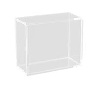 2 Pcs Acrylic Compatible with TCG Booster Protective Stackable 4mm Thick Closure for Collectors, Cards Not Included (Booster) Dsy224 (Clear, 15X14X9cm)
