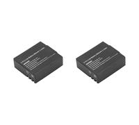 2 Pcs Action Camera Battery, 3.7V 900mAh Sport Camera Li Batteries Rechargeable with Long Battery Life, Compatible with SJ4000 SJ5000 M10 Camera