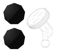 2 Pcs Adhesive Magnet Replacement for Garmin Low Profile Magnetic Mount,Only Windshield Adhesive Piece for Garmin Dash cam Mount
