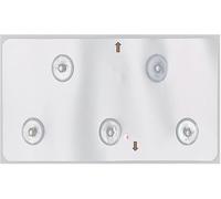 2 PCS Adhesive Support - Suitable for Use in 1000ml Manual Pressing Head Wall Mounted Soap Dispenser,Suitable for use in Two Styles of soap dispensers