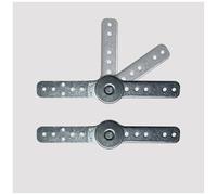 2 Pcs Adjustable Angle Hinge，Sofa backrest Hinge，DIY Furniture，Adjustment Hardware 180 to 90 Degree,for Sofa Bed（180 to 90 Degree）