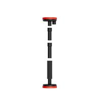 2 PCS Adjustable Bed Frame Anti-Shake Tool, Headboard Stoppers,Load Bearing Adjustment Support Rod, Easy to Install for Plasterboard Drywall(Red)