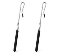 2 Pcs Adjustable Puppet Handles Arm Control Rod, 8-21 Inch Extendable Puppet Stick Metal Puppets Rod Accessory for Small and Large Puppets