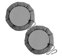 2 PCS Adjustable Rainwater Collector Nets - Durable Mesh Protection for Water Butts & Storage Barrels, Breathable Leaf Guard, UK Garden Essentials, Easy-Fit Design