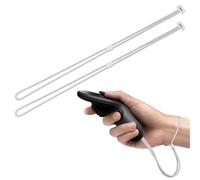 2 PCS Adjustable Wrist Straps for Meta Quest 3 Controllers, Lightweight Vr Accessories Easy Replaceable White Straps for Oculus Quest 3 Hand Controllers