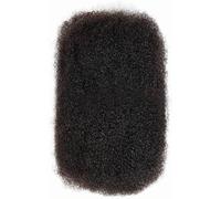 2 Pcs Afro Kinkys Bulk Human Hair, 10 Inch Kinky Curly Crochet Hair Extensions, Natural Black High Temperature Synthetic Fiber for Braiding and Twisting, 50 g per Pack