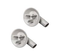 2 Pcs Air Conditioner Drain Hose Connector Pipe Elbow Tool Leak Proof Water Outlet Fitting Conditioner Nozzle for Home and Professional Appliance Parts Conditioner