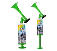 2 Pcs Air Horn CHUNLINLAODA-Handheld Pump Super Loud Extra Loud Air Horn Handheld AirHorn Pump, For Car Marine Boats Sports Events Camping Universal Rave Olympics Extra LoudSound Noise Maker (Black)