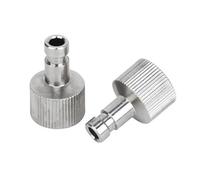2 Pcs Airbrush Quick Disconnect Coupler Hose Release Adapter 1/8" Fittings