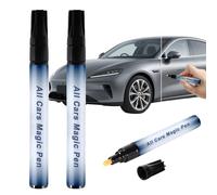 2 Pcs All Cars Magic Pen for Car Scratches, Car Scratch Remover Pen, Car Touch Up Paint Pen, Car Scratch Repair Pen, Car Paint Scratch pen for Quick Filling Car Scratches and Seals, Fits All Car Color
