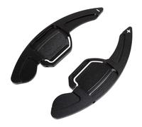 2 Pcs Aluminium Steering Wheel Shift Paddle Extension for Audi A4 B8 A3 8P S3 A5 A6 S6 C6 Q5 A8 R8 TT TTS 2011-2017 | Custom Fit Gear Shifter Extension Cover Set,3