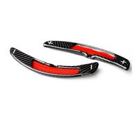 2 Pcs Aluminium Steering Wheel Shift Paddle Extension for Porsche 991 / Macan/Panamera/Cayenne/Cayman 718 / Carrera 991 (PDK) 2016-2017 | Custom Fit Gear Shifter Extension Cover Set