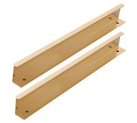 2 pcs Aluminum Alloy Invisible Handle, Hidden Handles, Cabinet Handle, Finger Edge Pull, Drawer Handles, Furniture Door Hardware Handles