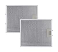 2 Pcs Aluminum Cooker Hood Filters, 320x260mm Universal 5-Layer Aluminum Mesh Extractor Fan Filter, Range Hood Grease Filter Replacement for Kitchen Vent - Fits Most Major Brands