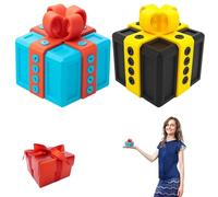 2 PCS Annoying Gift Box, The Annoying Present, Annoying Gifts for Pranksters, Toys Prank Gift,April Fools' Day Christmas Desktop Decorations Creative Storage Box
