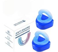 2 PCS Anti Snoring Mouthpiece Devices,Stop Snoring Aids for Men Women,Effective Stop Snoring Aids,Comfortable Anti-Snoring Device,Effective Snore Prevention Sleep Devices,Sleep Anti Snore Mouth Guard