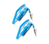2 Pcs Anti Static Wrist Straps,Antistatic Wristband Earthing Wrists Strap Anti-Static Band Grounding Bracelet Tester Anti-Nausea Automatic Electricity Remover Fitness Guard Hand 1.8m,for Pc Building