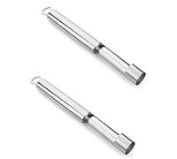 2 PCS Apple Corer, Newness Premium Fruit Corer Set Remover Stainless Steel Pear Core Remover Tool for Kitchen Home