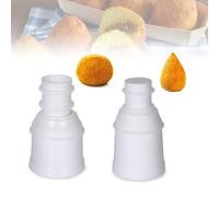 2 Pcs Arancini Mould, Rice Ball Making Mould,DIY Reusable Handmade Rice Ball Mold