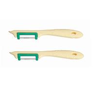 2 pcs. Asparagus peeler Fruit and vegetable peeler Solingen # 10149 Pendulum peeler Savory peeler for left and right hands
