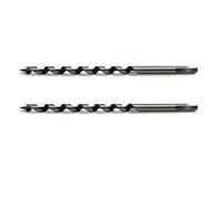 2 Pcs Auger Drill Bit Hex Shank Drill Bit for Wood, Block Brick Tile and Plastic 10mm x 460mm