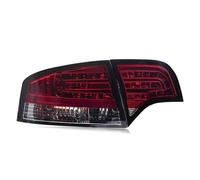 2 PCS Auto Lights Compatible With Audi A4L B7 2005-2008 Tail Lamp Modified Daylight DRL Taillight LED Upgrade Brake Rear Tools Car Accessory(2 PCS Red)