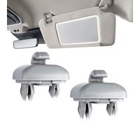 2 Pcs Auto Sun Visor Clip Car Sun Visor Holder Compatible with Audi Sun Visor Clips Compatible with Audi A1 A3 A4 A5 Q3 Q5 A7 B6 B7 B8 S4 S5