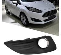 2 Pcs Automobile Fog Grille for Ford Fiesta JA8 2013 2014 2015 2016 2017, Front Bumper Fog Light Grill Cover Front Fog Light Grille Weatherproof Fog Lamp Bezel Cover