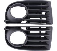 2 Pcs Automobile Fog Grille for Golf 5 Golf V 2003-2008, Front Bumper Fog Light Grill Cover Front Fog Light Grille Weatherproof Fog Lamp Bezel Cover