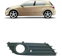 2 Pcs Automobile Fog Grille for Opel Astra H Kombi Caravan VFL Bj. 2004-2006, Front Bumper Fog Light Grill Cover Front Fog Light Grille Weatherproof Fog Lamp Bezel Cover