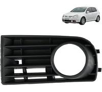 2 Pcs Automobile Fog Grille for Volkswagen Golf Mk5 2003-2008, Front Bumper Fog Light Grill Cover Front Fog Light Grille Weatherproof Fog Lamp Bezel Cover