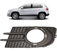 2 Pcs Automobile Fog Grille for VW Tiguan 5N Baujahr 2011-2015, Front Bumper Fog Light Grill Cover Front Fog Light Grille Weatherproof Fog Lamp Bezel Cover
