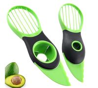 2 PCS Avocado Cutter Slicer 3 in 1 Peeler Multifunctional Avocado Peeler Knife Avocado Cutter,Pitter,Scooper Kitchen Tool