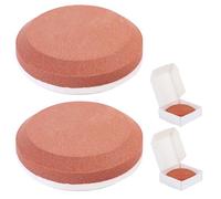 2 PCS Axe/Hatchet Sharpening Stone 180/320 Grit, Professional WhetstoneSharpener Dual Grit Multi-Purpose Hatchet Sharpener with Portable Box, for Garden Tools, Chisels